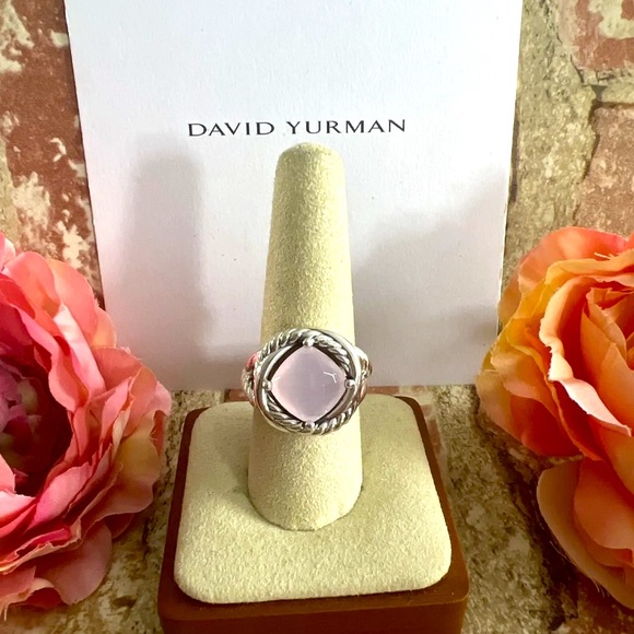 DY Infinity Rose Quartz Ring - Picture 2 of 11